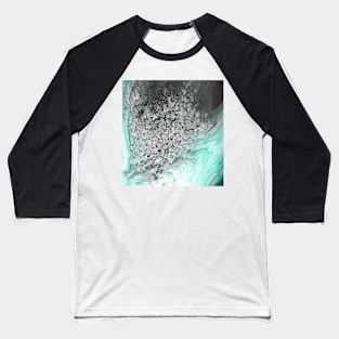 Abstraction 210, Swamp Gas Baseball T-Shirt